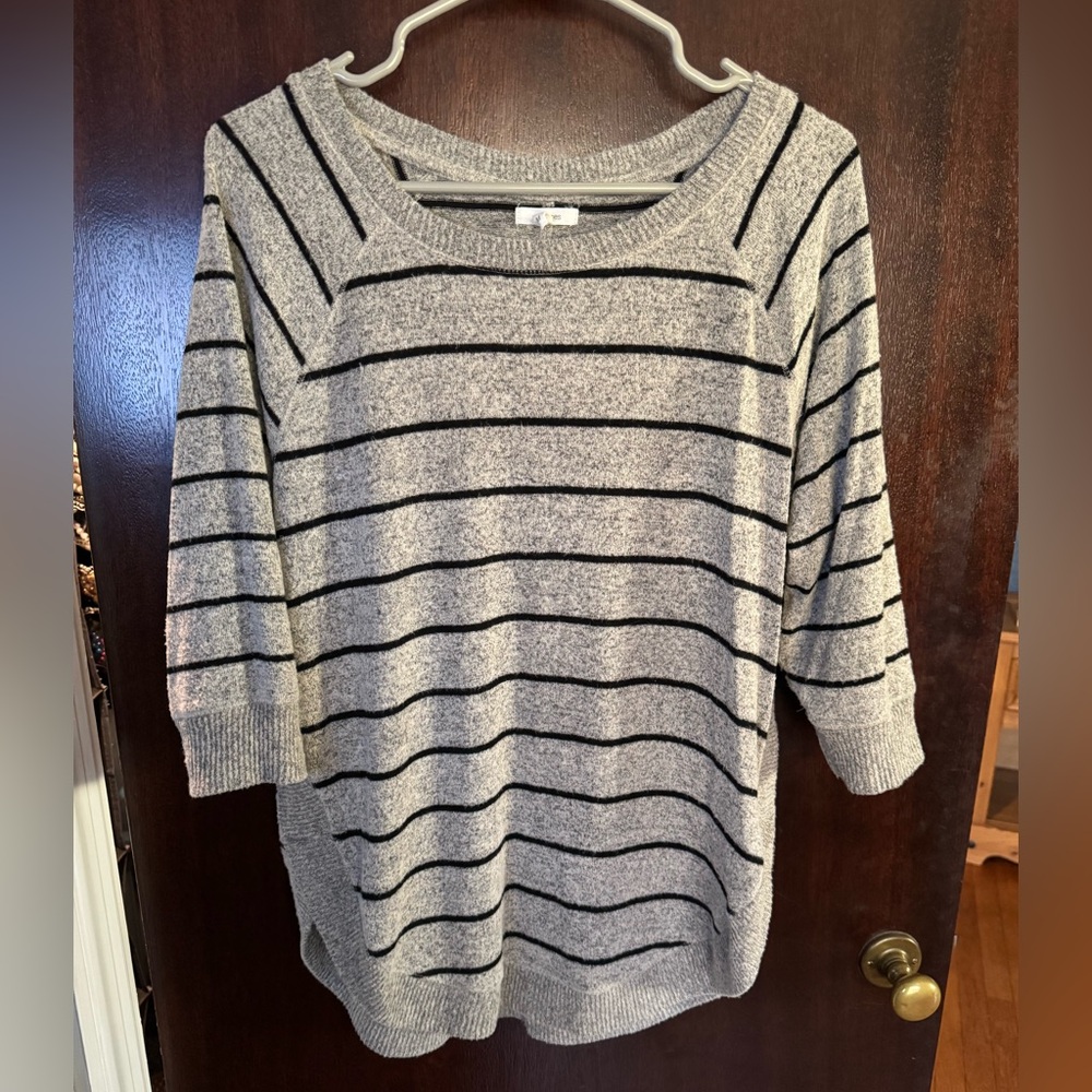 3/4 length sleeve tunic